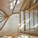 Illustration for article titled Bendy Wooden Room Snaps Together Like Tetris, Takes Over House